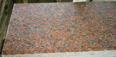 honed G562 granite tiles